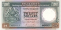 Hong Kong 20 Dollars,  1. 1.1986